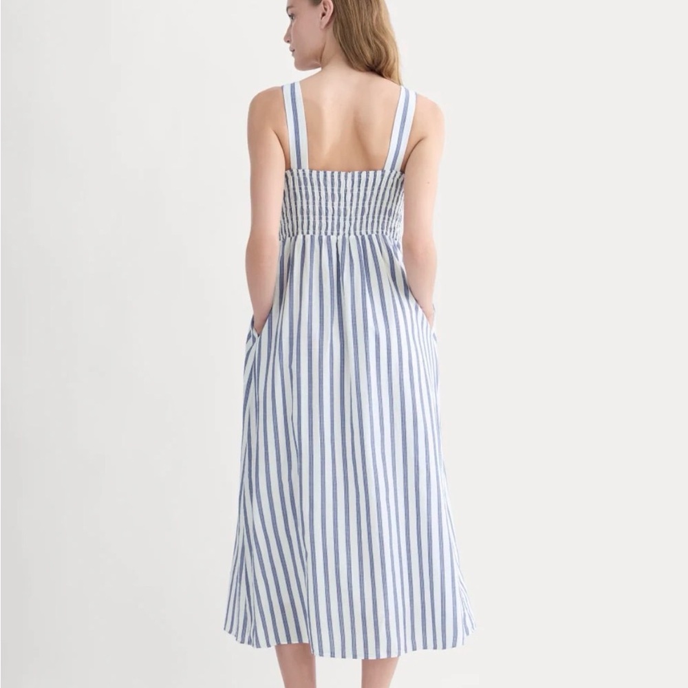 Everlane Cotton Gauze Smock dress - Picture 4 of 11